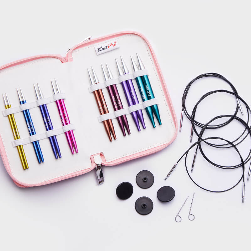 KnitzPro Zing Deluxe Nadelspitzenset kurz 47425
